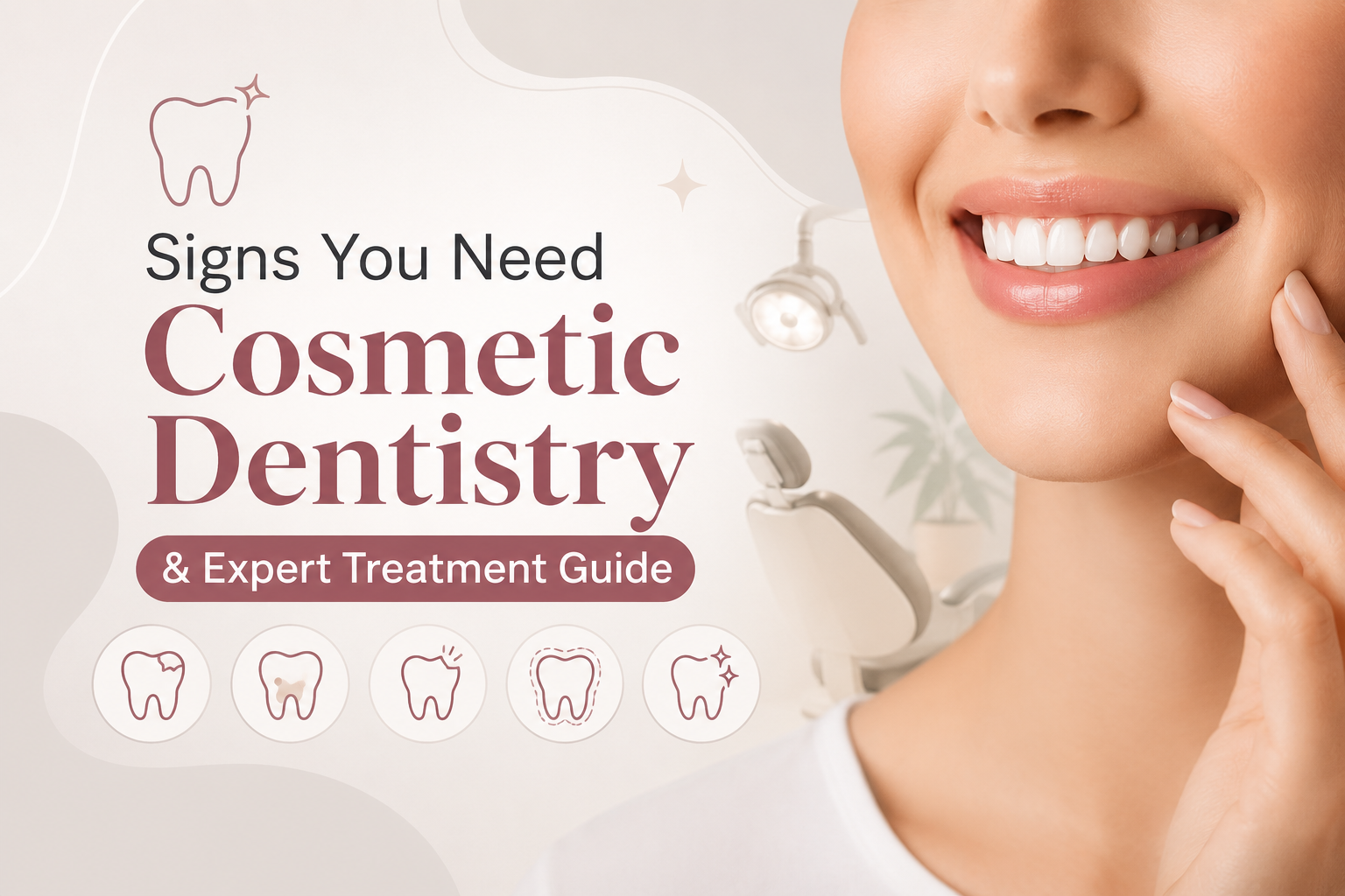 Signs You Need Cosmetic Dentistry & Expert Treatment Guide