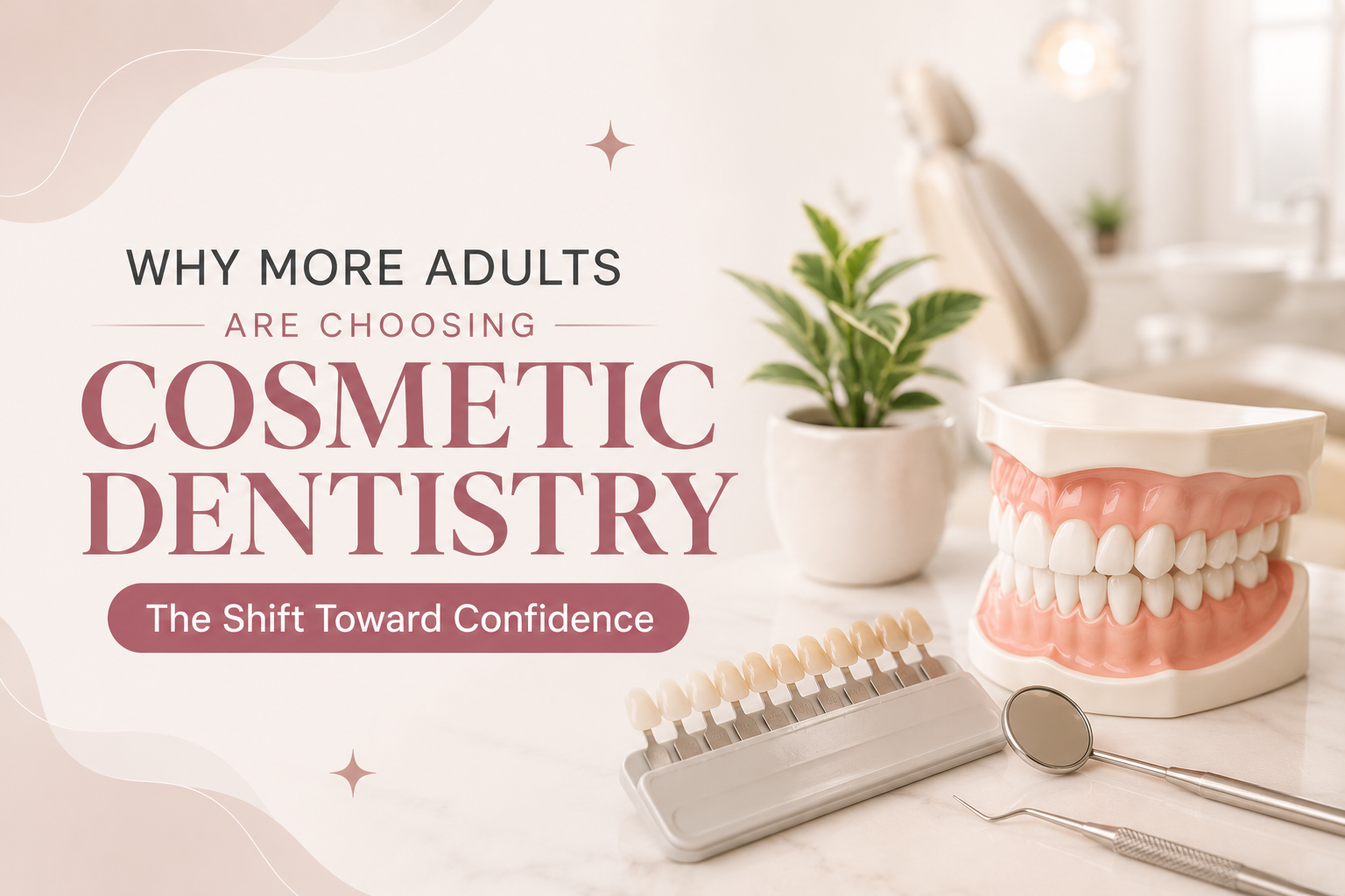 Why More Adults Are Choosing Cosmetic Dentistry: The Shift Toward Confidence