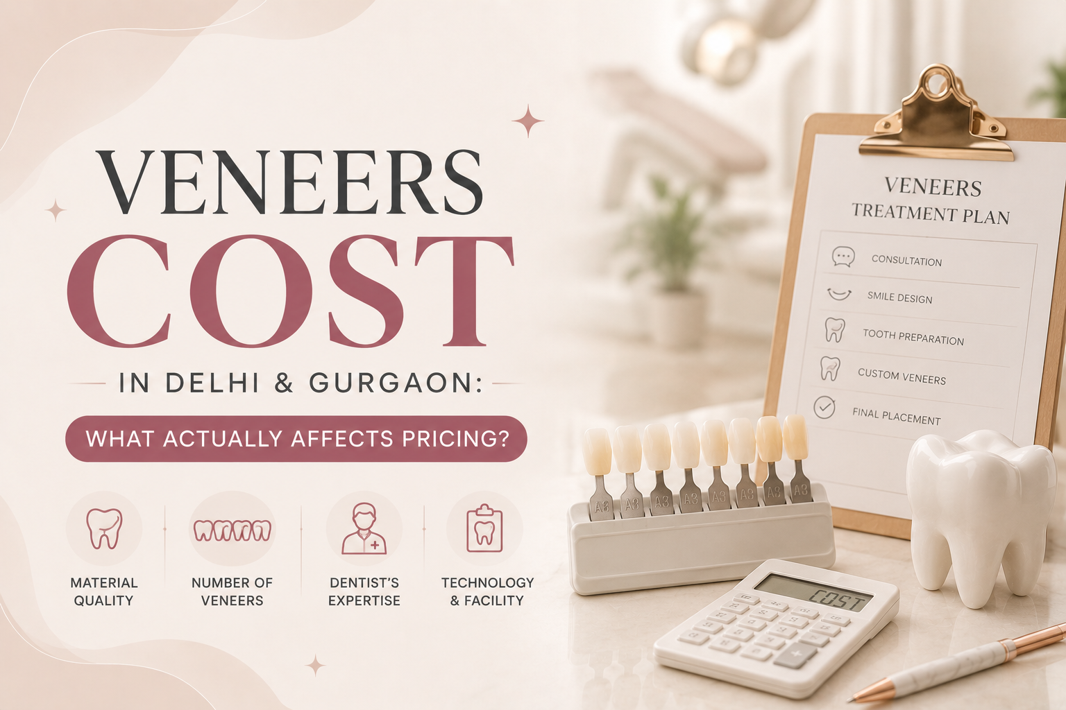 Veneers Cost Factors: What Actually Affects the Pricing?